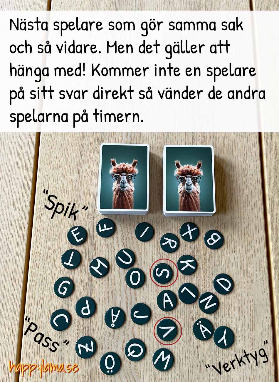 Sällskapsspel ord spel regler